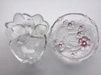 2 kristallen schaaltjes, Walther. Nieuw., Enlèvement, Neuf, Autres formes, Balance