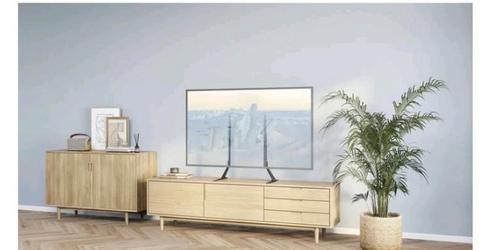 Zwarte Tv voet : 1- voudig / 23" - 65" ( nieuw ), Audio, Tv en Foto, Televisiebeugels, Nieuw, Ophalen of Verzenden