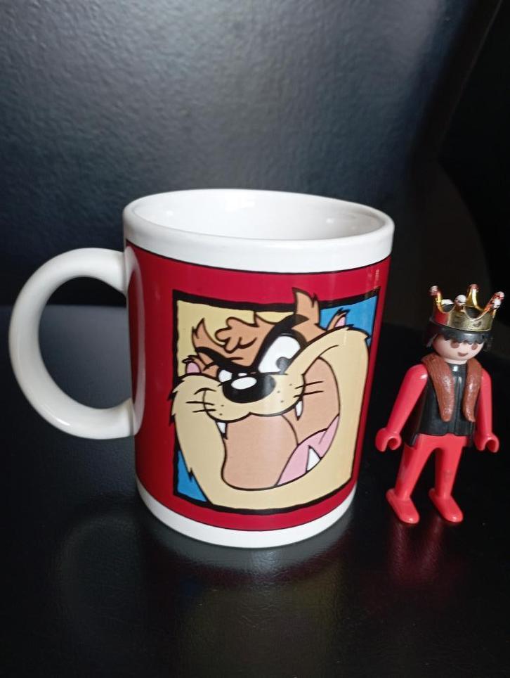 420) Mok/kop/tas Tasmanian Devil 1993 Warner Bros, Verzamelen, Film en Tv, Nieuw, Tv, Gebruiksvoorwerp, Ophalen of Verzenden