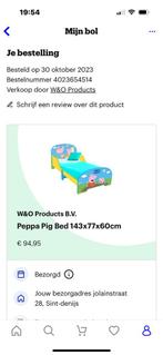 Peppa bed + matras, Ophalen, Zo goed als nieuw, Matras