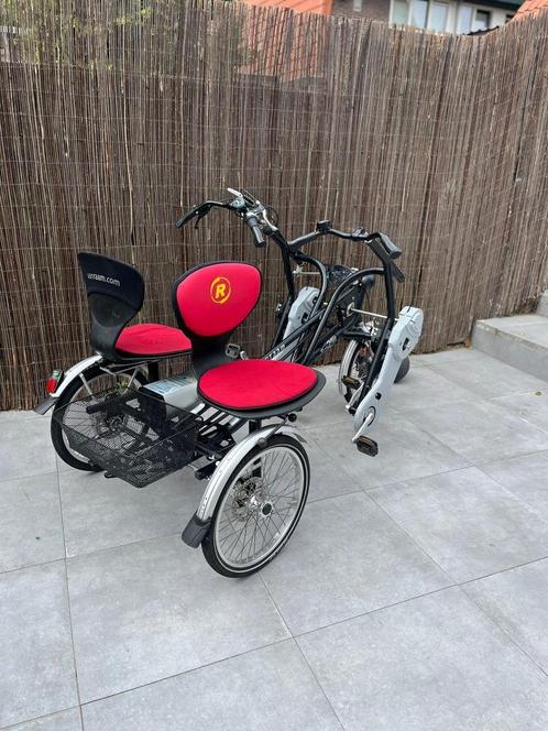 E- Duofiets Van raam Fun2Go met Silent motor., Fietsen en Brommers, Fietsen | Driewielfietsen, Gebruikt, Ophalen