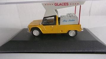 CITROËN MEHARI MARCHAND de GLACES.1/43,EXC.ETAT en VITRINE beschikbaar voor biedingen