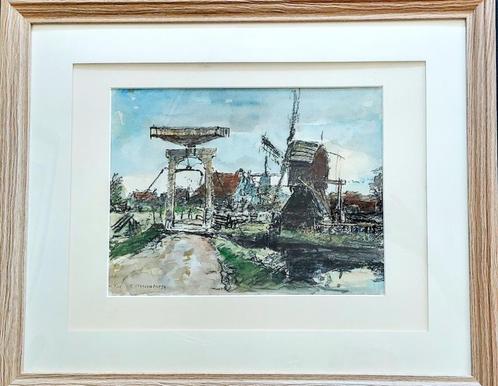 Vreedenburgh Cornelis (1880-1946) Aquarel, Antiek en Kunst, Kunst | Schilderijen | Klassiek, Ophalen of Verzenden