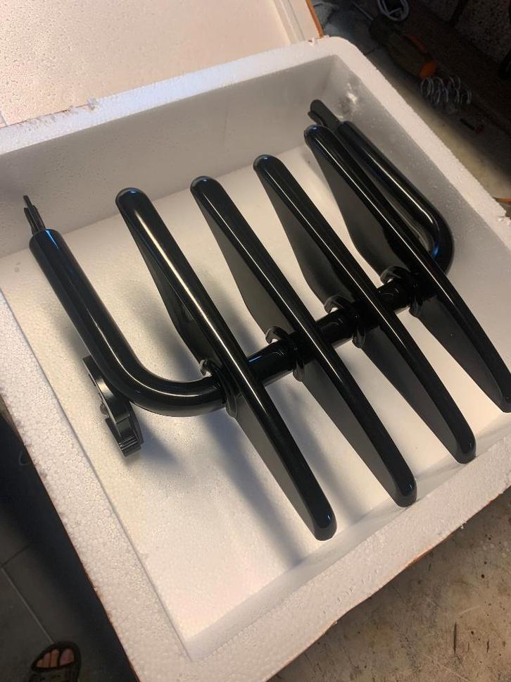 Stealth Bagagerekje geschikt voor H-D Streetglide, RoadGlide, Motoren, Onderdelen | Harley-Davidson, Nieuw, Ophalen of Verzenden