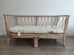Rotan zetel Maisons du monde, Huis en Inrichting, Ophalen, 150 tot 200 cm, Zo goed als nieuw, Riet of Rotan