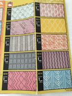 Cartes perforés pour machine a tricoter ( 21 cartes)., Hobby & Loisirs créatifs, Tricot & Crochet, Enlèvement ou Envoi, Machine