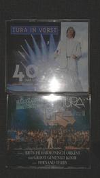 2 dubbel-cds Will Tura, in symfonie 2 -in vorst 40 jaar live, Comme neuf, Pop, Enlèvement ou Envoi