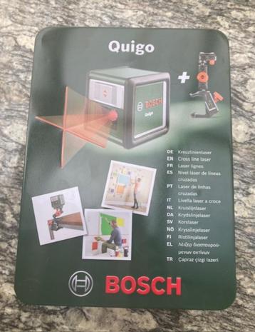 Bosch Quigo kruispuntlaser 1x gebruikt zgan beschikbaar voor biedingen