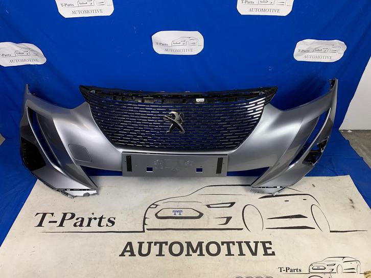 Peugeot 2008 voorbumper grille bumper rooster 2018+, Auto-onderdelen, Carrosserie, Bumper, Peugeot, Gebruikt