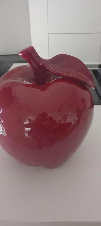 Mooie  rode  decoratieve  appel ,gekocht  bij Casa., Huis en Inrichting, Woonaccessoires | Wanddecoraties, Zo goed als nieuw, Ophalen
