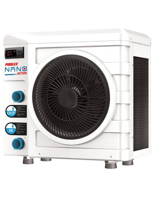 Poolex Nano Action zwembad warmtepomp 4kW, Tuin en Terras, Zwembad-toebehoren, Nieuw, Verwarming, Ophalen of Verzenden