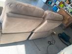 + _ 2 meter bij + _ 1 meter met beige motor, Huis en Inrichting, Zetels | Zetels, Ophalen, Gebruikt, 100 tot 125 cm, Tweepersoons