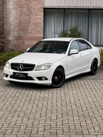 Mercedes C200 Compressor Benzine Automaat AMG-pakket, Auto's, Mercedes-Benz, Automaat, Zwart, Wit, Leder