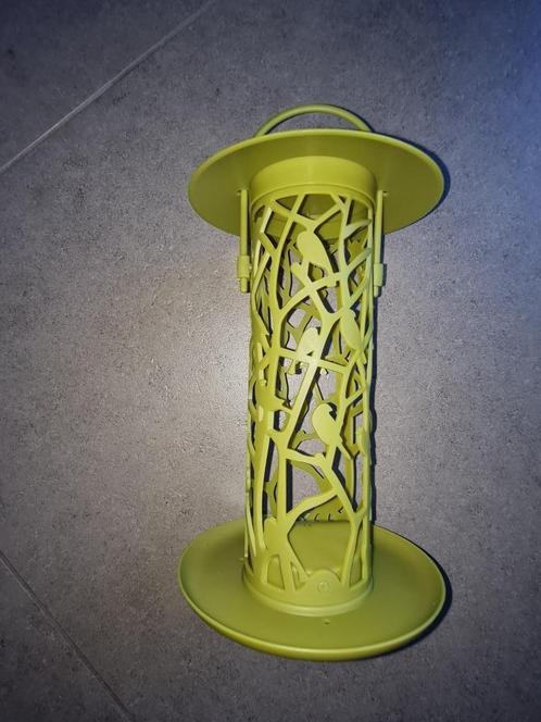 Esschert Design tsjiftsjaf - vetbollensilo met tray - groen, Dieren en Toebehoren, Vogels | Toebehoren, Nieuw, Eten en Drinken