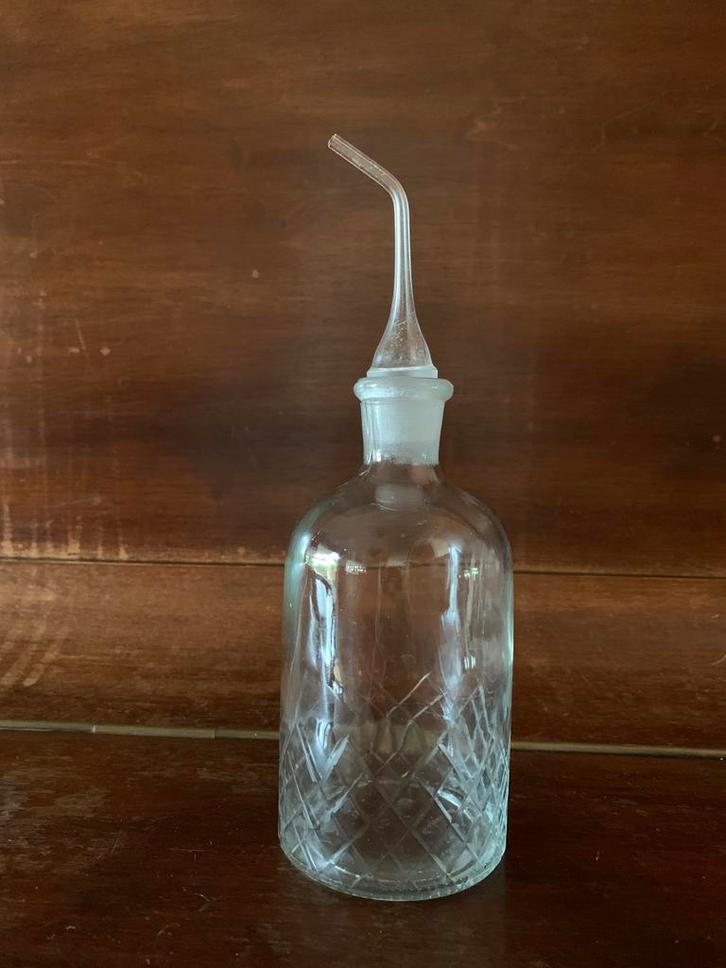 olie of azijnflesje in glas zara home, Huis en Inrichting, Keuken | Servies, Glas, Ophalen