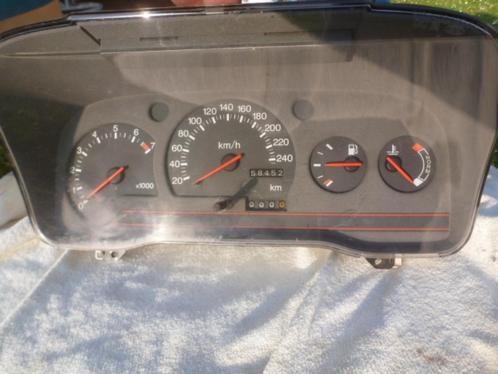 FORD Fiesta mk 2/ 3:240 km/h snelheidsmeter + cpt-rpm + mete, Auto-onderdelen, Dashboard en Schakelaars, Ford, Gebruikt, Verzenden