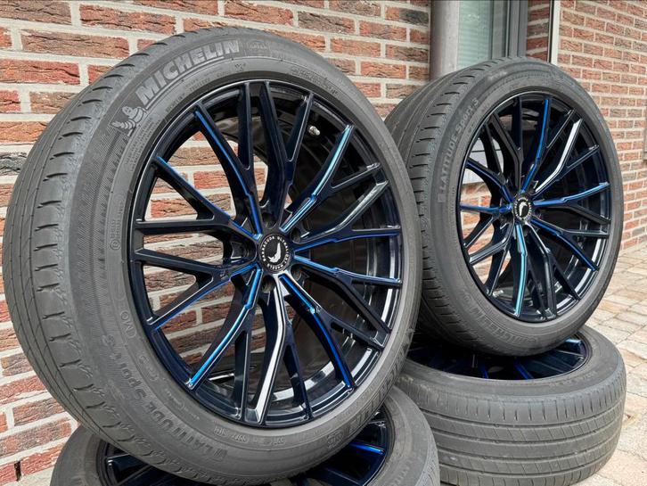 Barraguda breedset 285/40 - 255/45/20 5x112 Top conditie !, Auto-onderdelen, Banden en Velgen, Banden en Velgen, Zomerbanden, 20 inch