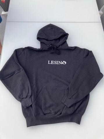 LESINO hoodie black Unisex maat M