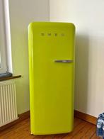 Frigo SMEG FAB28 – Rétro 50’s Design – Vert acidulé, Elektronische apparatuur, Koelkasten en IJskasten, Ophalen, Gebruikt, 200 liter of meer