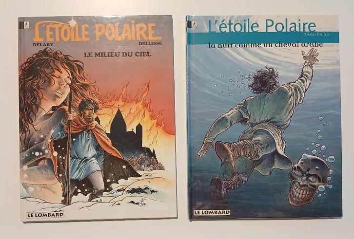2 BD Étoile polaire 1 et 2 Delaby Delisse EO, Boeken, Stripverhalen, Nieuw, Meerdere stripboeken, Ophalen of Verzenden