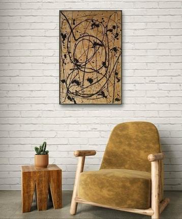 "GOLDEN BLACK CHAOS " beschikbaar voor biedingen