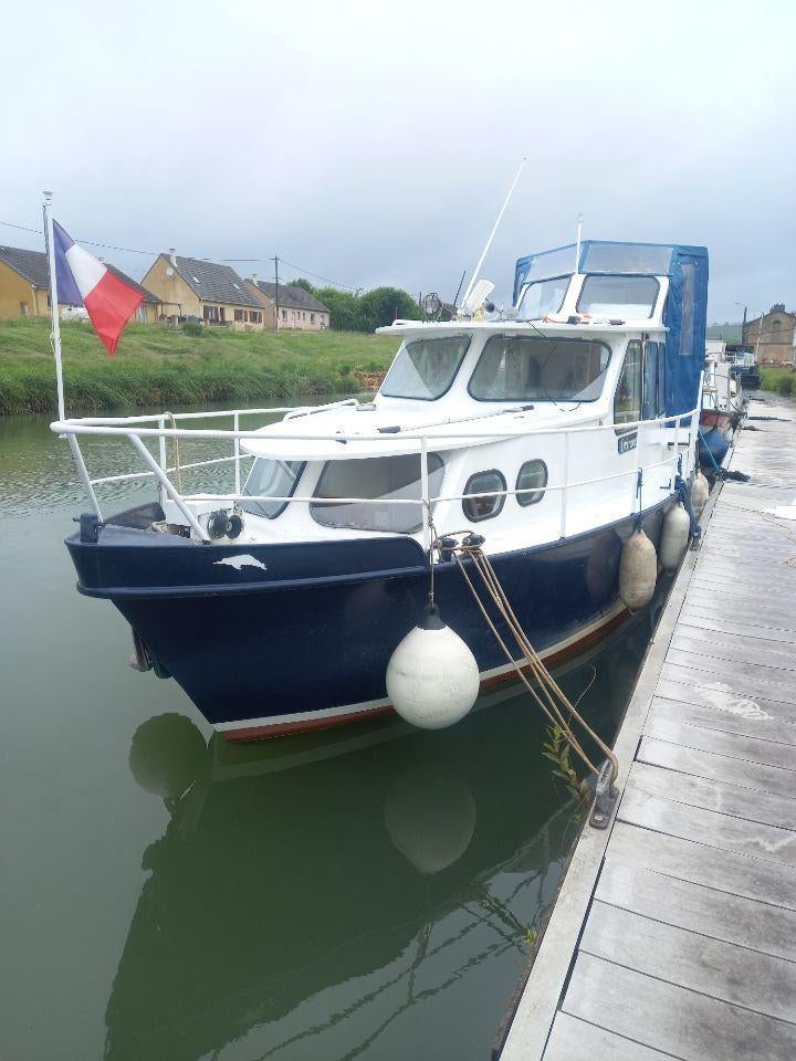 Bateau de plaisance 'Vedette Hollandaise, Sports nautiques & Bateaux, Bateaux à moteur & Yachts à moteur, Utilisé, Acier, 9 à 12 mètres