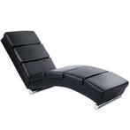 Relaxstoel leunstoel fauteuil kunstleer polyester ligbank, Ophalen of Verzenden, Nieuw