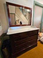 Prachtige vintage commode in roodbruine kleur, Enlèvement