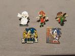 Pins Mario en Sonic, Ophalen of Verzenden, Gebruikt