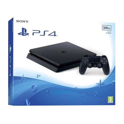 NEW PlayStation 4 Slim 500Go  Noir, Consoles de jeu & Jeux vidéo, Consoles de jeu | Sony PlayStation 4, Neuf, Slim, 500 GB, Avec 1 manette