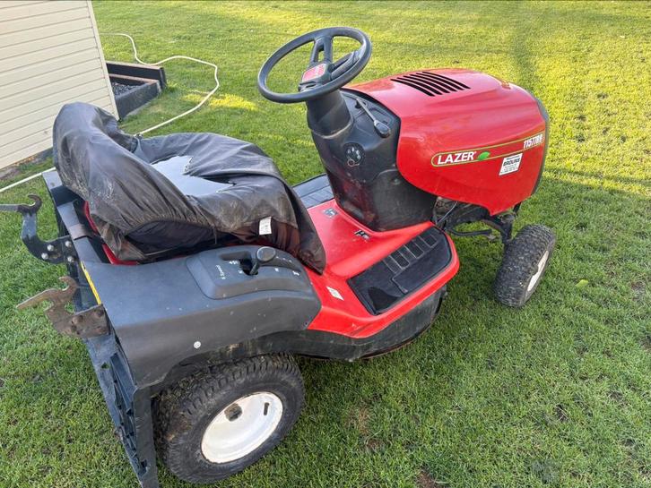 Zitmaaier , merkt lazer lz11577RB, Tuin en Terras, Zitmaaiers, Zo goed als nieuw, Versnellingen, Ophalen