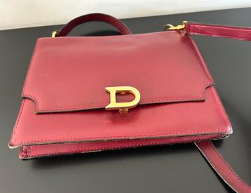 Vintage Delvaux handtas, Handtassen en Accessoires, Ophalen of Verzenden, Gebruikt, Handtas
