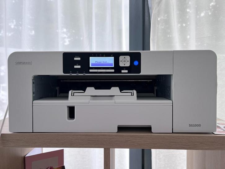 Sawgrass A3 Sublimatieprinter SG1000 + volle inkt!, Hobby en Vrije tijd, Kledingapplicaties en Hotfix, Zo goed als nieuw, Overige typen