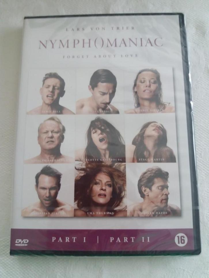 LARS VON TRIER - NYMPHOMANIAC 2 delen (NIEUW IN VERPAKKING), Cd's en Dvd's, Dvd's | Drama, Nieuw in verpakking, Drama, Vanaf 16 jaar
