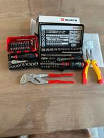 facom en würth doppenset en knipex tang(gratis cadeautjes bj, Ophalen of Verzenden