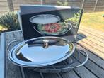 Ovenschotel + houder + deksel, Huis en Inrichting, Keuken | Servies, Nieuw, Ophalen of Verzenden, Overige stijlen, Glas