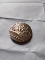Médaille commémorative en bronze., Antiek en Kunst, Antiek | Brons en Koper, Ophalen, Brons