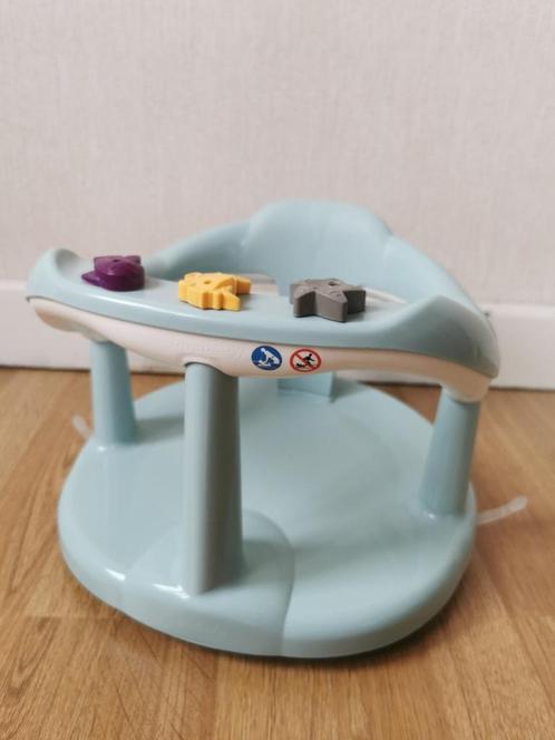 Thermobaby badring Aquababy lichtblauw met speeltjes, Enfants & Bébés, Bains & Soins, Utilisé, Siège de bain ou Anneau de bain