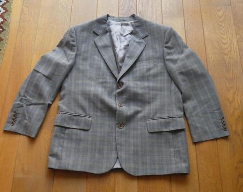 Licht grijze, geruite blazer – merk: Gulliver, Kleding | Heren, Kostuums en vesten, Zo goed als nieuw, Maat 48/50 (M), Grijs, Ophalen of Verzenden