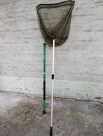 Carbon hengel 5m en telescopische visnet ..1m80...0478028005, Ophalen of Verzenden, Zo goed als nieuw