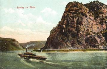 1910 - DUITSLAND - Sankt Goarshausen - Loreley am Rhein beschikbaar voor biedingen