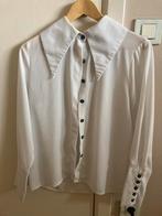 Wit shirt met lange kraag maat S, Kleding | Dames, Blouses en Tunieken, Wit, Ophalen of Verzenden, SHEIN, Maat 34 (XS) of kleiner