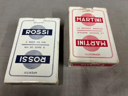 MARTINI ROSSI speelkaarten, Verzamelen, Speelkaarten, Jokers en Kwartetten, Zo goed als nieuw, Speelkaart(en), Ophalen of Verzenden