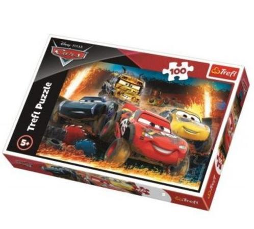 Disney Cars Puzzel - 100 stukjes - Trefl, Kinderen en Baby's, Speelgoed | Kinderpuzzels, Nieuw, 4 tot 6 jaar, Meer dan 50 stukjes