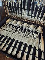 Vintage messen koffer zilver, Antiek en Kunst, Antiek | Bestek, Ophalen