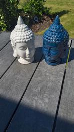 Buddhahoofden in keramiek, Huis en Inrichting, Ophalen, Zo goed als nieuw