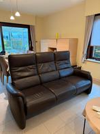 Zetel te koop, Ophalen, Gebruikt, Leer