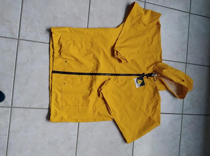 Geel regenpak, Fietsen en Brommers, Fietsaccessoires | Fietskleding, Nieuw, Dames, Heren, Bovenkleding, L, Ophalen