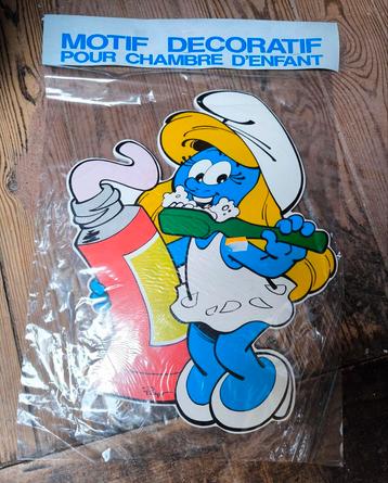 Smurf Smurfin smurf 1987 figuur in blisterverpakking