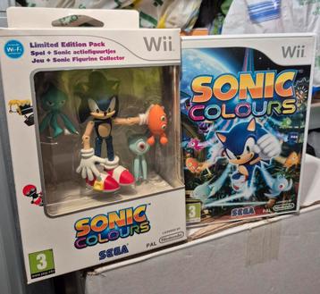 Sonic Colours - Beperkte editie met figuren in een doos beschikbaar voor biedingen